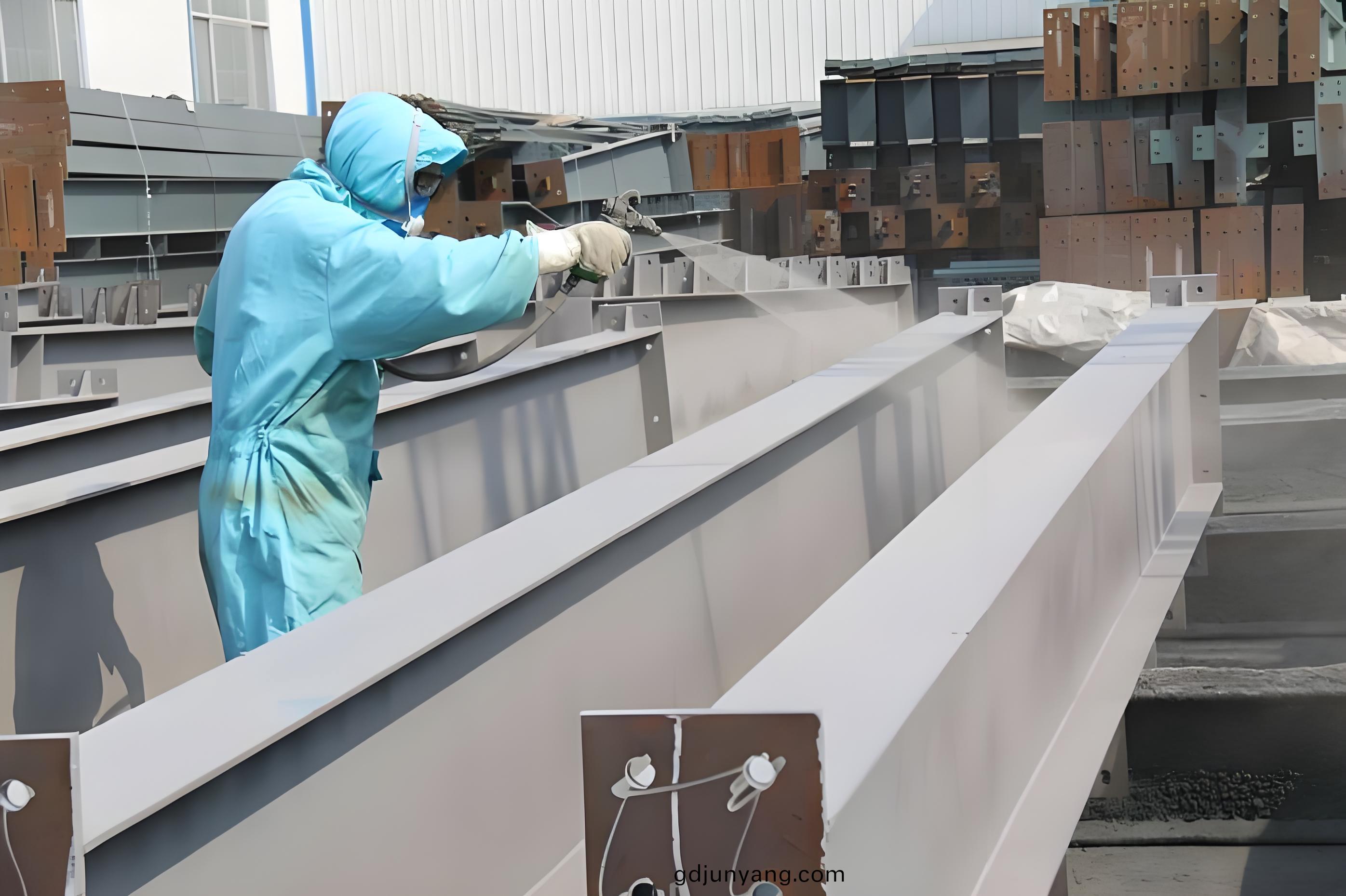 鋼(gang)結構(gou)噴防(fang)鏽(xiu)漆