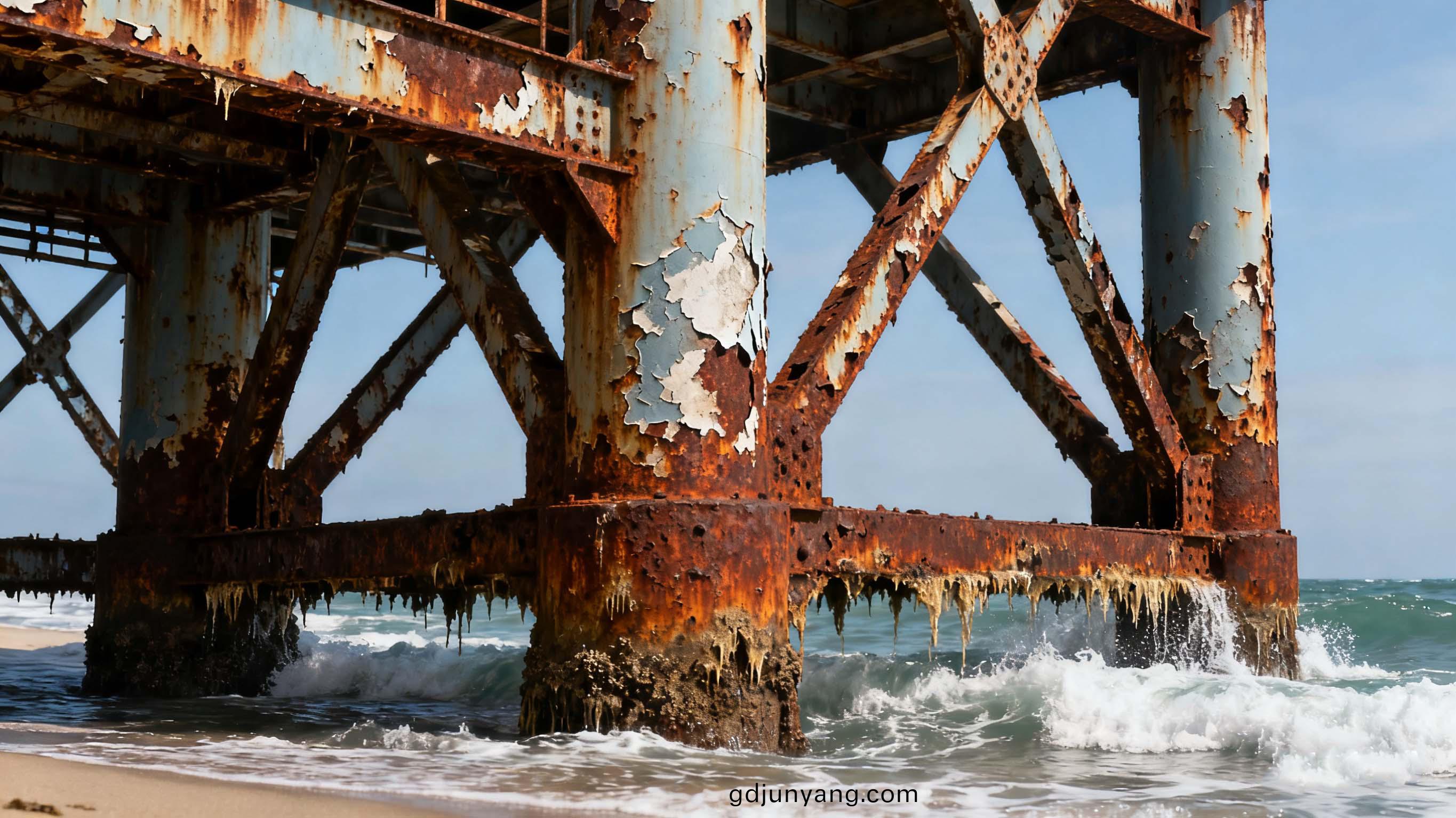 沿海(hai)鋼(gang)結構腐(fu)蝕