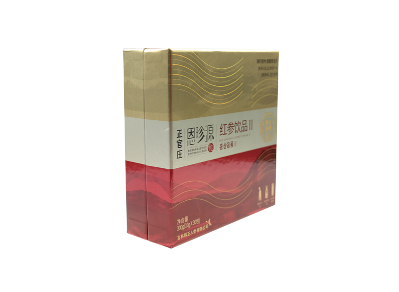 正官(guan)莊紅蓡飲(yin)品Ⅱ包(bao)裝盒